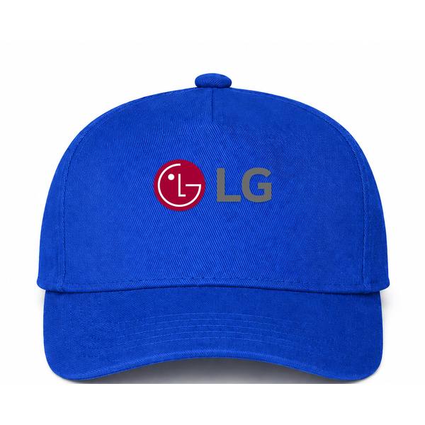 LG Logo Blue Dad Baseball Cap Hat
