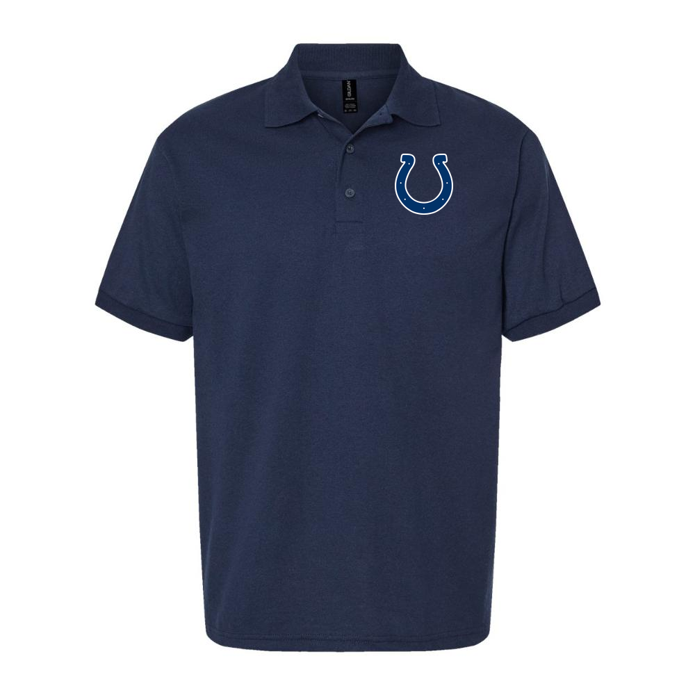 Men's Indianapolis Colts Dry Blend Polo - Navy