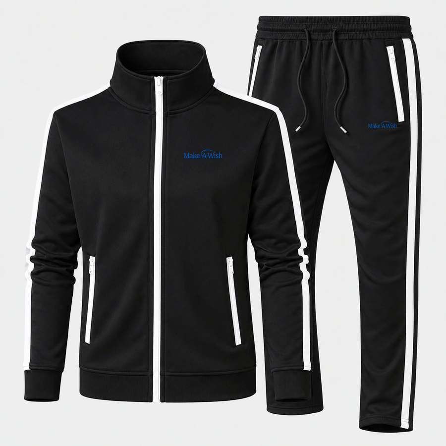 Make A Wish tracksuit in Black