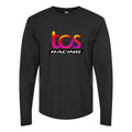 Men's TCS Racing Long sleeves Cotton Blend T-Shirt - Black