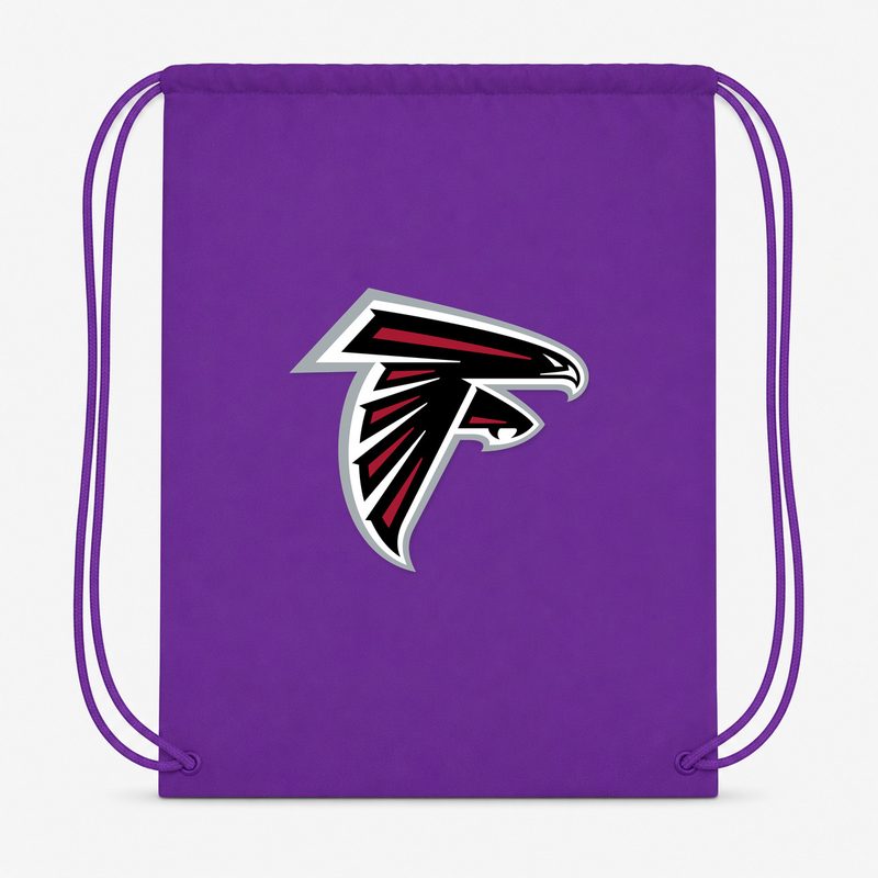 Atlanta Falcons Drawstring Bag - Purple