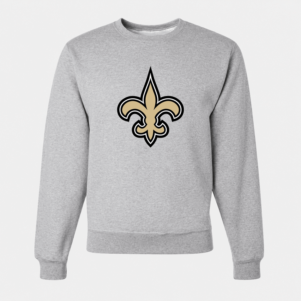 Men's New Orleans Saints Crewneck Sweatshirt - Gray