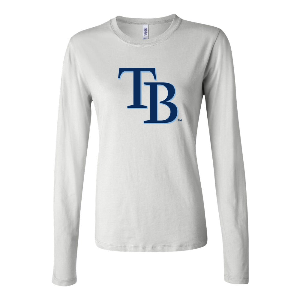 Women's Tampa Bay Rays Long Sleeve T-Shirt - White