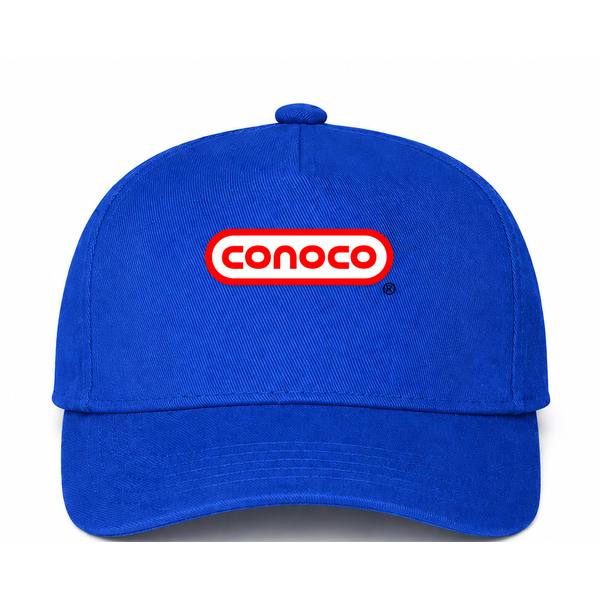 Conoco Logo Blue Dad Baseball Cap Hat