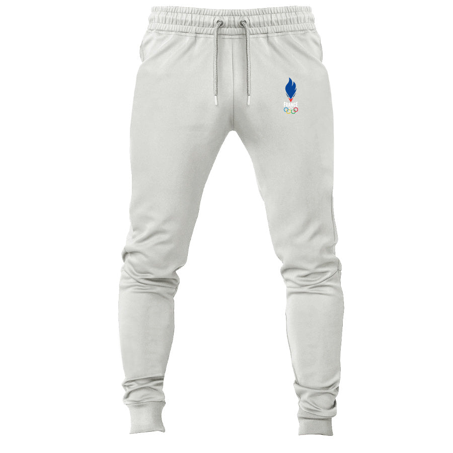 France 2024 White joggers sweatpants - White