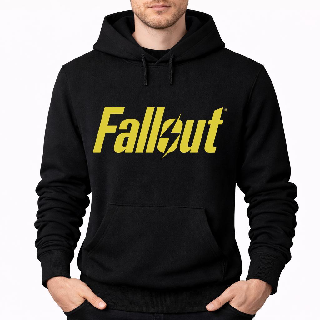 Men's Fallout Pullover Hoodie - Black