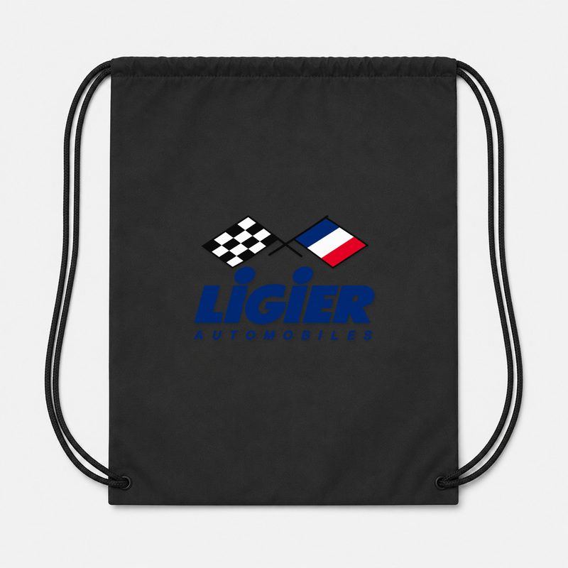 Ligier Automobiles Drawstring Bag - Black