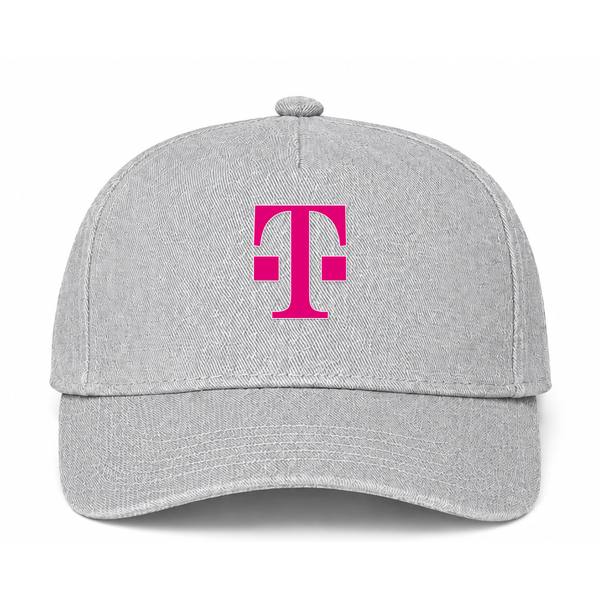 T-Mobile Logo Gray Dad Baseball Cap Hat