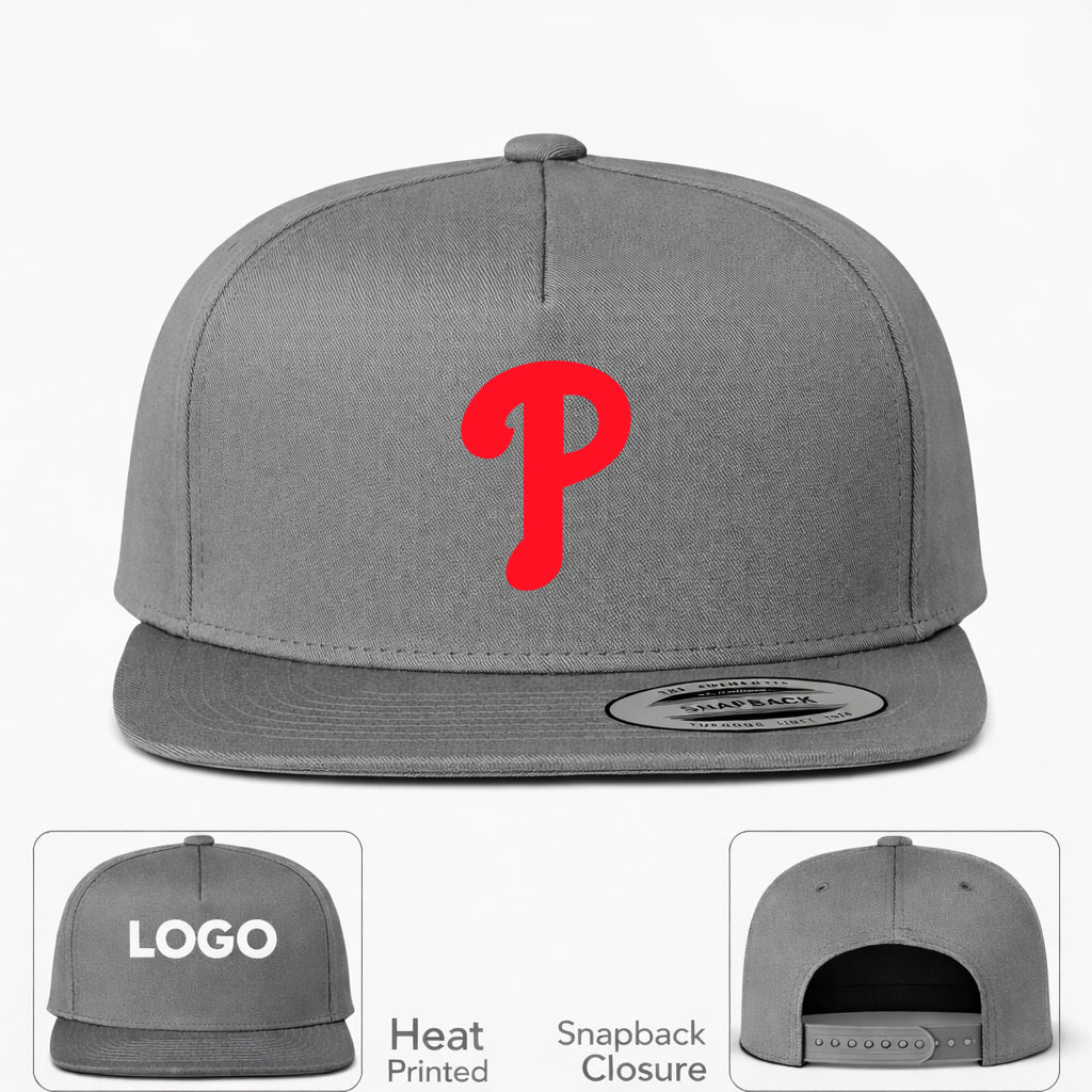 MLB Philadelphia Phillies Snapback Hat - Gray