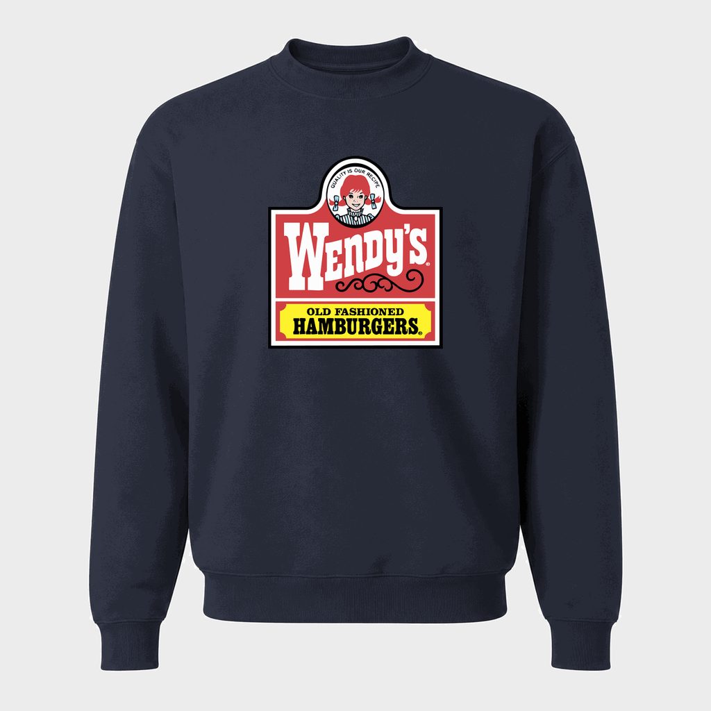 Men's Wendy's Crewneck Sweatshirt - Navy
