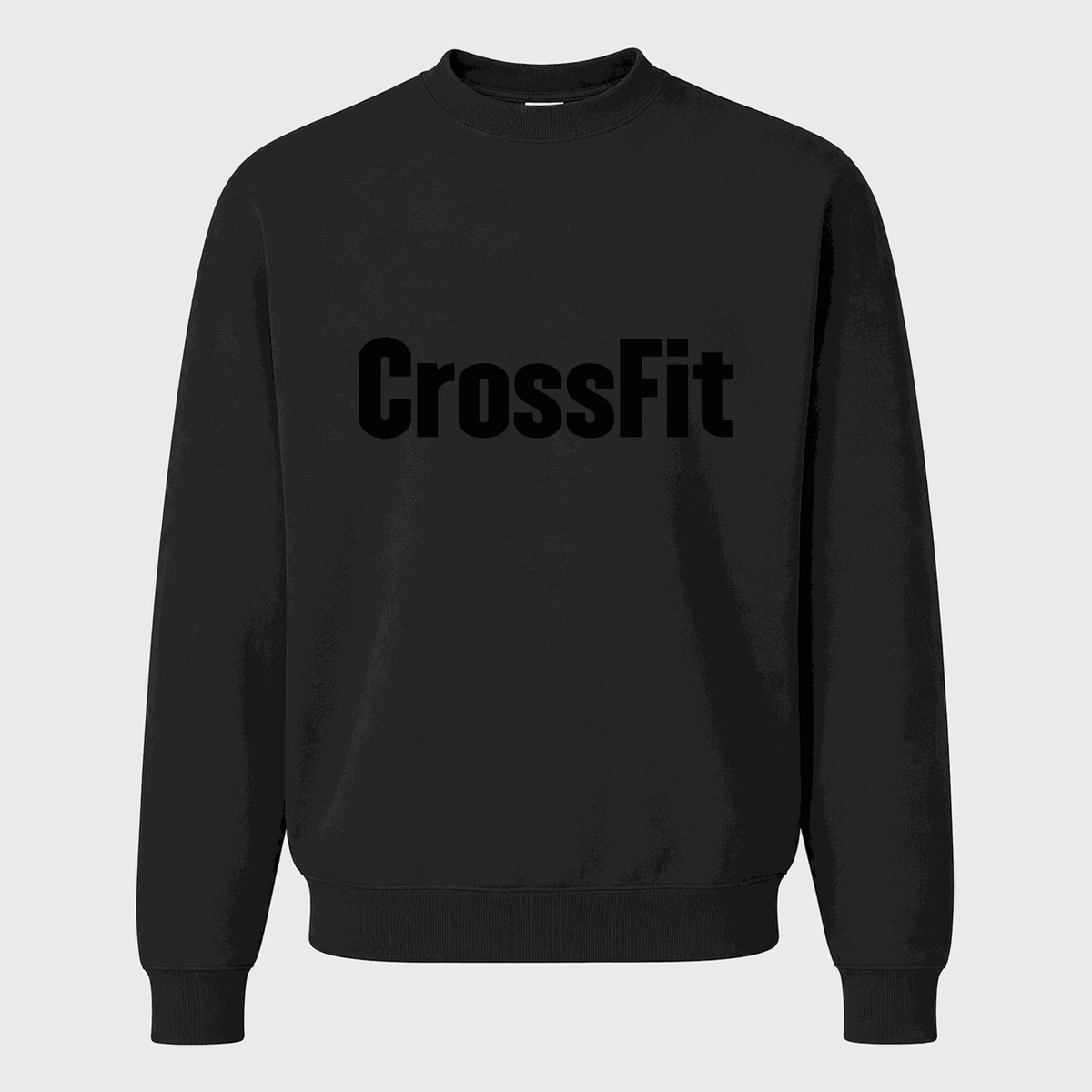 Men's CrossFit Crewneck Sweatshirt - Black