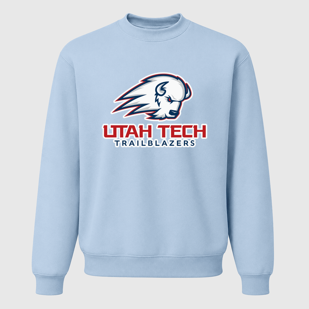 Men's Utah Tech Trailblazers Crewneck Sweatshirt - Sky Blue