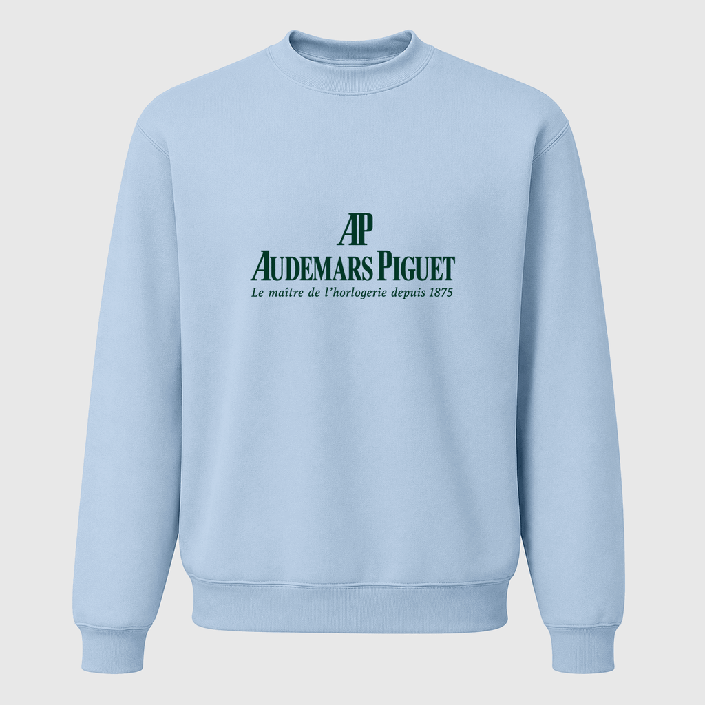 Men's Audemars Piguet Crewneck Sweatshirt - Sky Blue