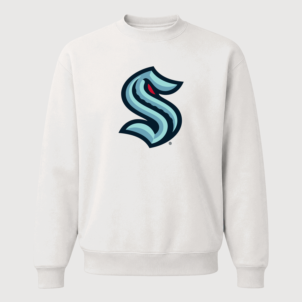 Men's Seattle Kraken Crewneck Sweatshirt - White