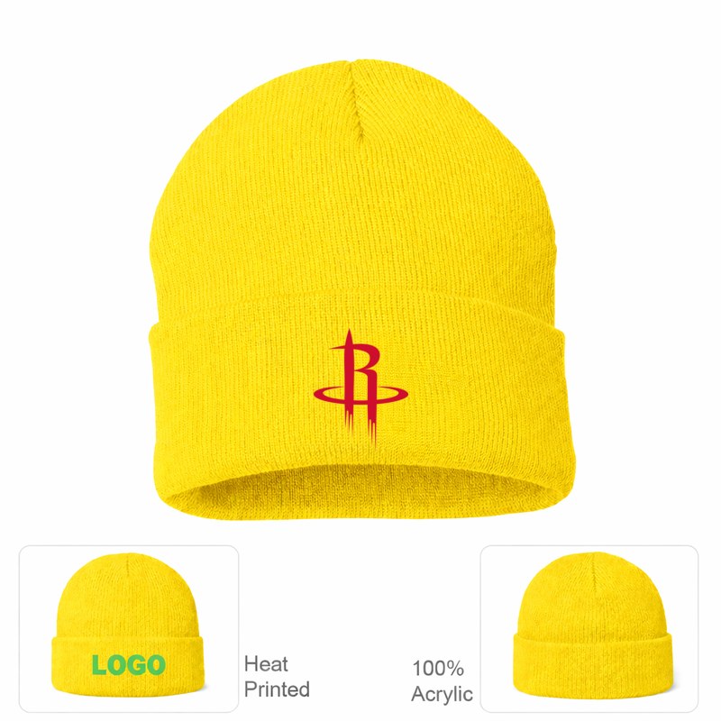 NBA Houston Rockets Beanie Hat - Yellow
