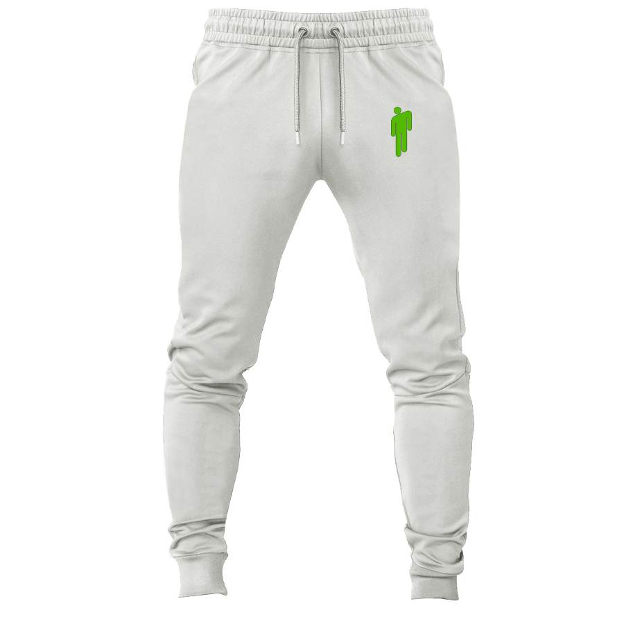 Billie Eilish joggers sweatpants - White