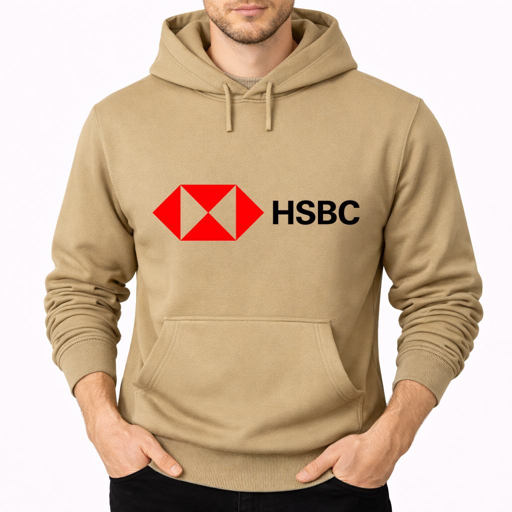Men's Hsbc Pullover Hoodie - Tan