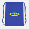 IKEA Drawstring Bag - Blue