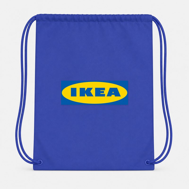 IKEA Drawstring Bag - Blue