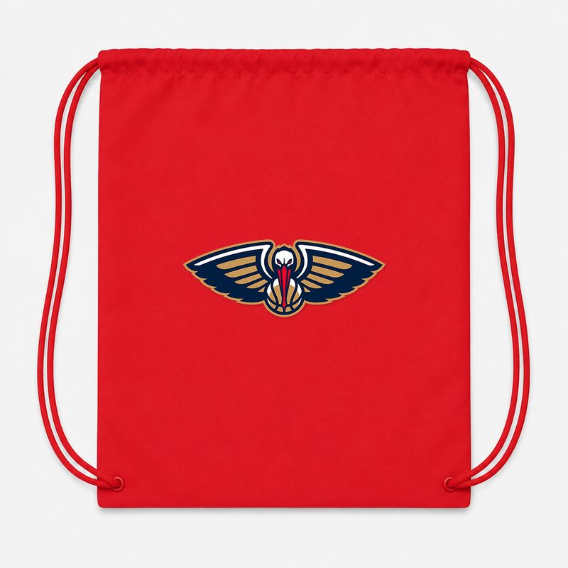New Orleans Pelicans Drawstring Bag - Red