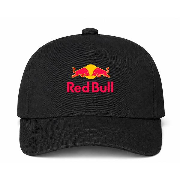 Red Bull Logo Black Dad Baseball Cap Hat