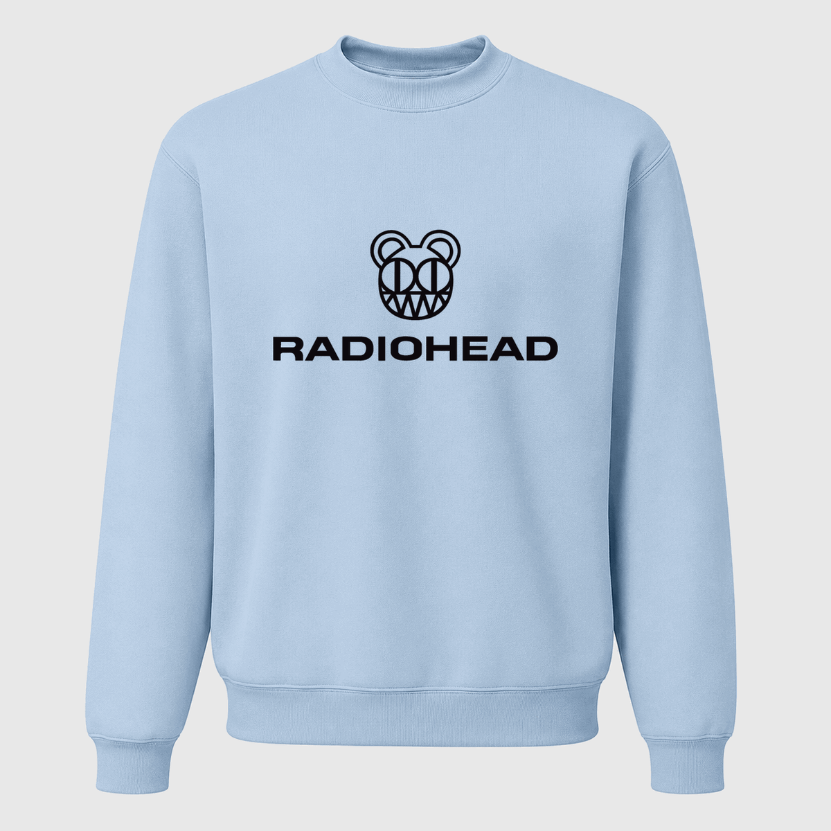 Men's Radiohead Crewneck Sweatshirt - Sky Blue