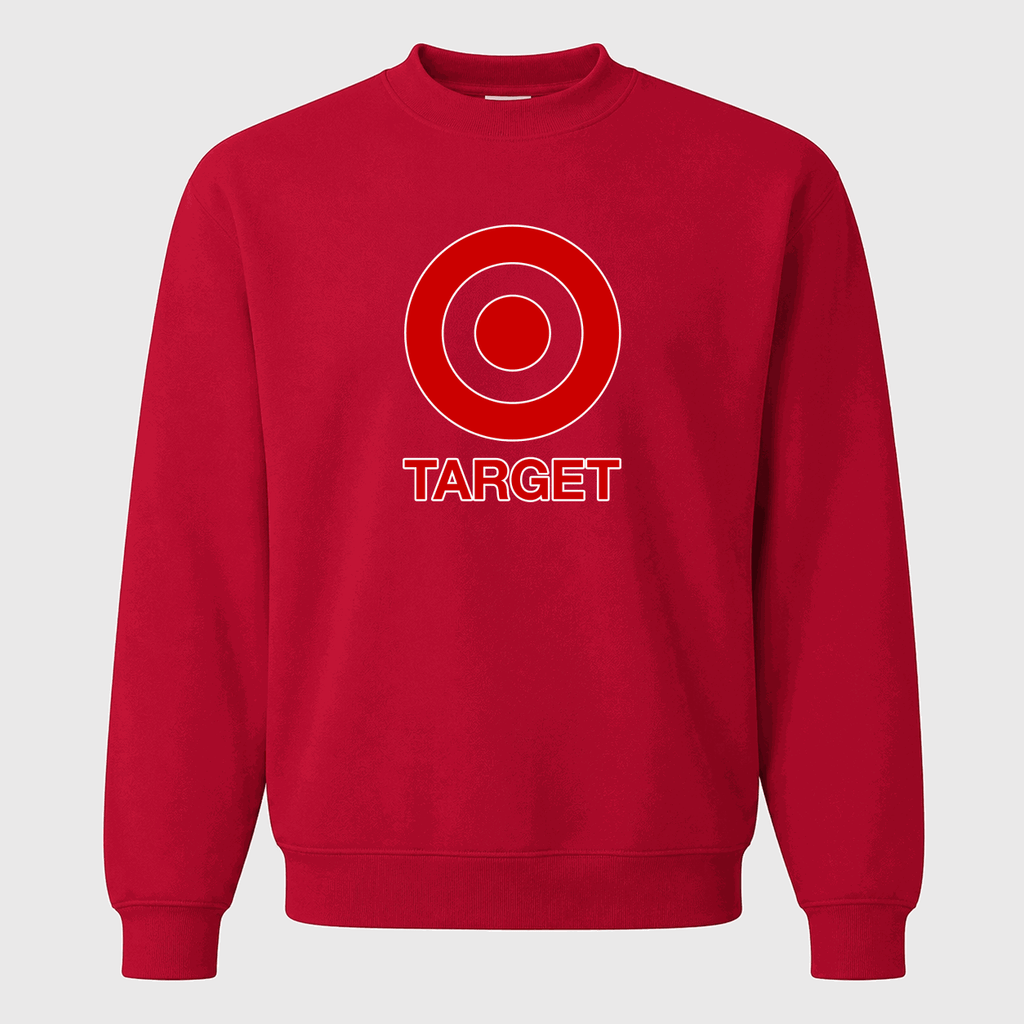 Men's Target Crewneck Sweatshirt - Red