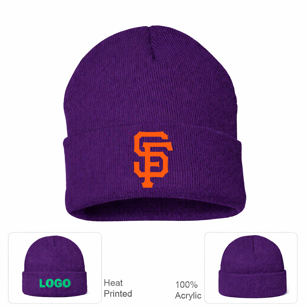 MLB San Francisco Giants Beanie Hat - Purple