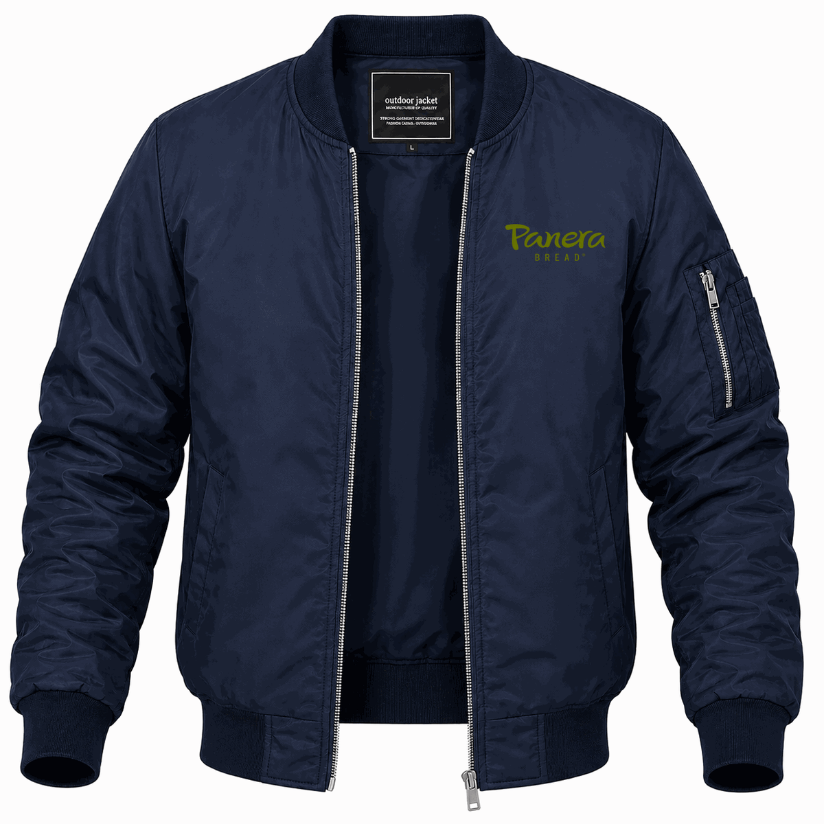 Men's Panera Bread Lightweight Bomber Jacket - Navy