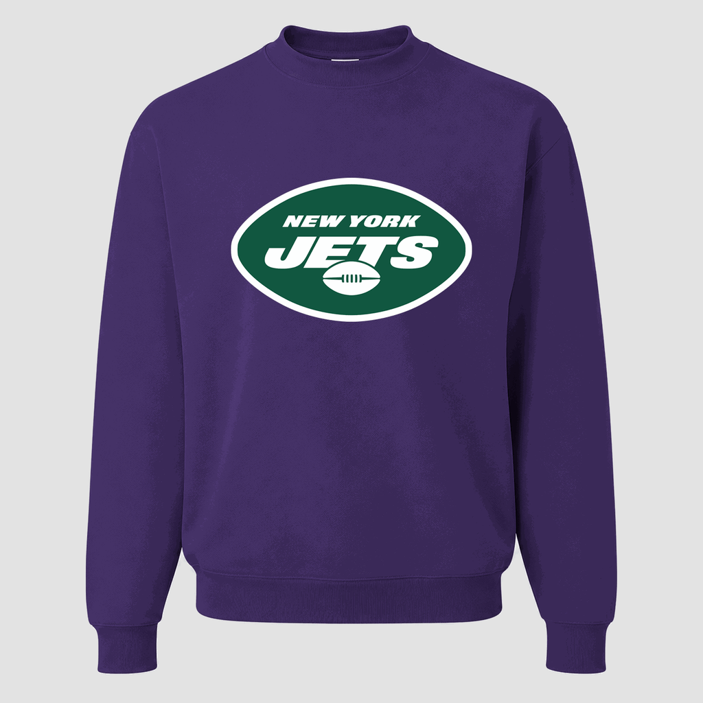 Men's New York Jets Crewneck Sweatshirt - Purple