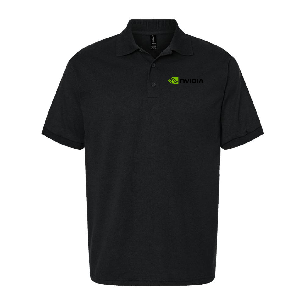 Men's NVIDIA Dry Blend Polo - Black