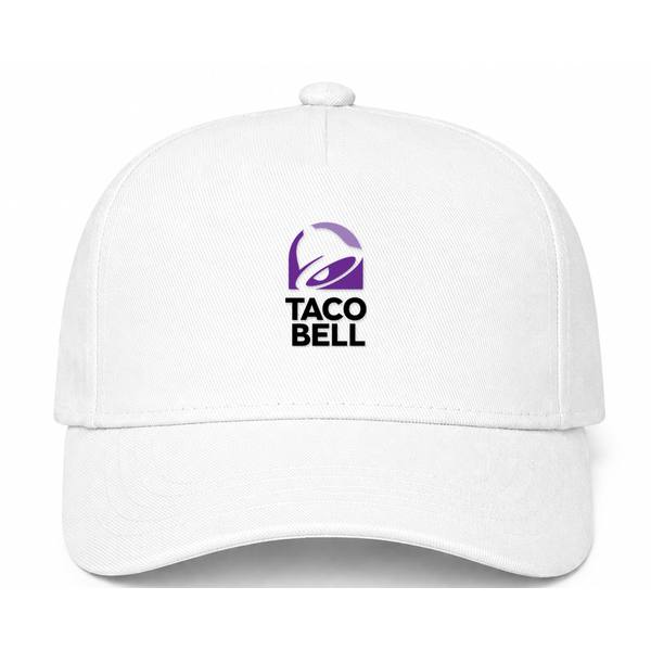 Taco Bell Logo White Dad Baseball Cap Hat