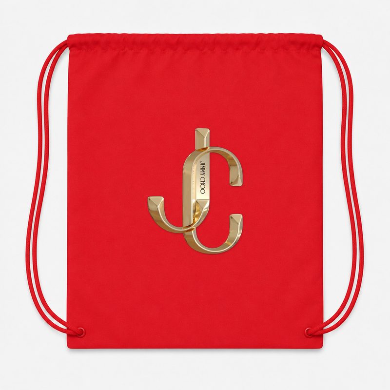 Jimmy Choo Drawstring Bag - Red