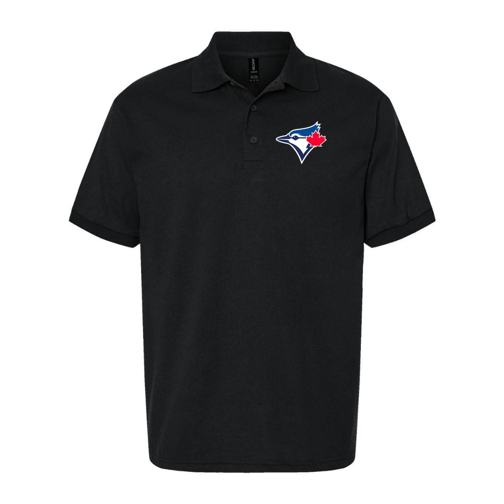 Men's Toronto Blue Jays Dry Blend Polo - Black