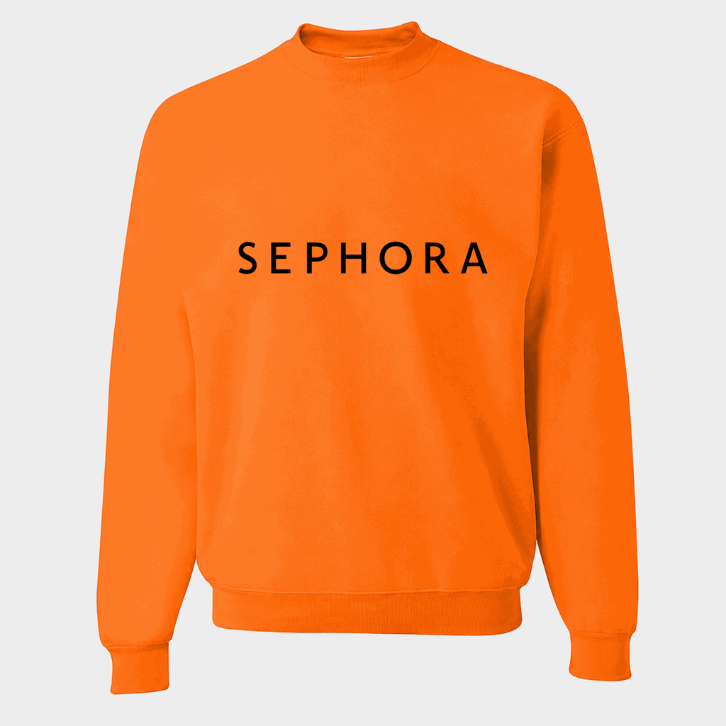 Men's Sephora Crewneck Sweatshirt - Orange