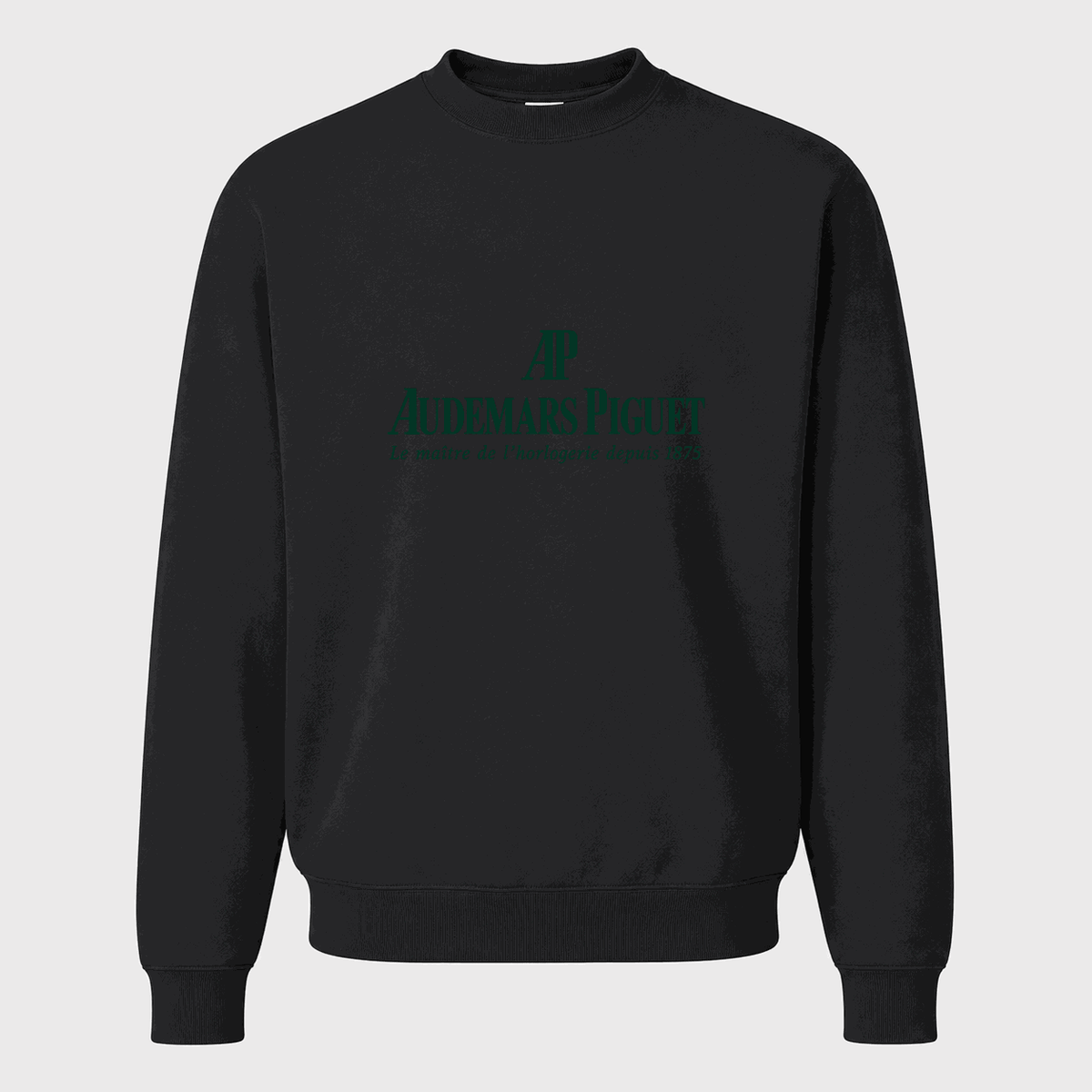 Men's Audemars Piguet Crewneck Sweatshirt - Black