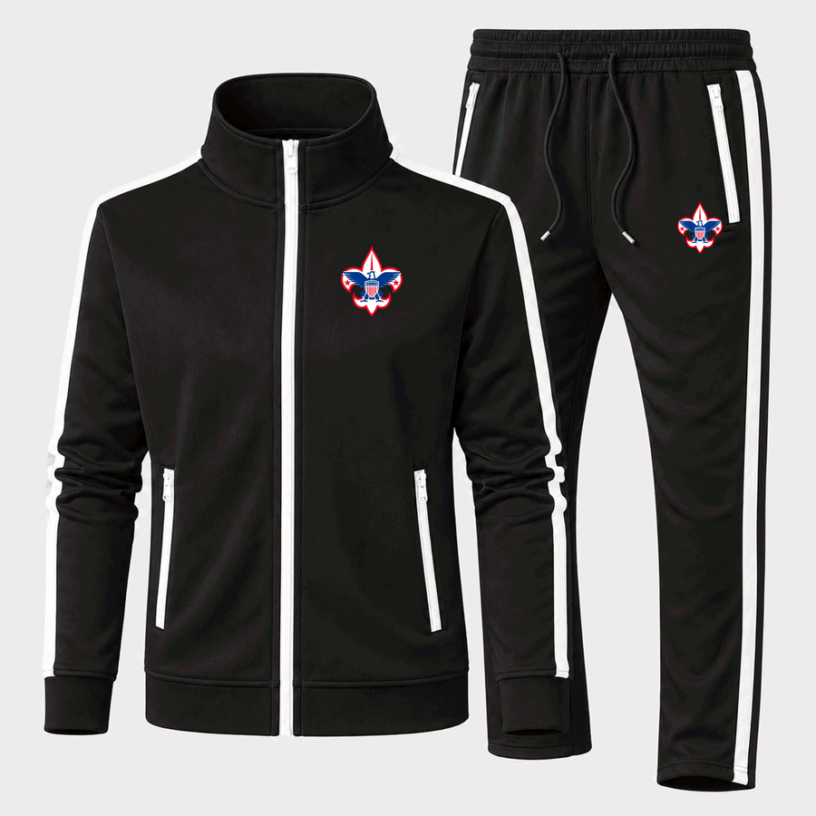 Boy Scout tracksuit in Black
