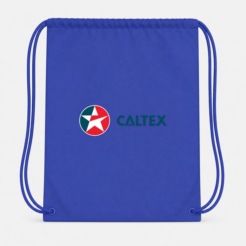 Caltex Drawstring Bag - Blue