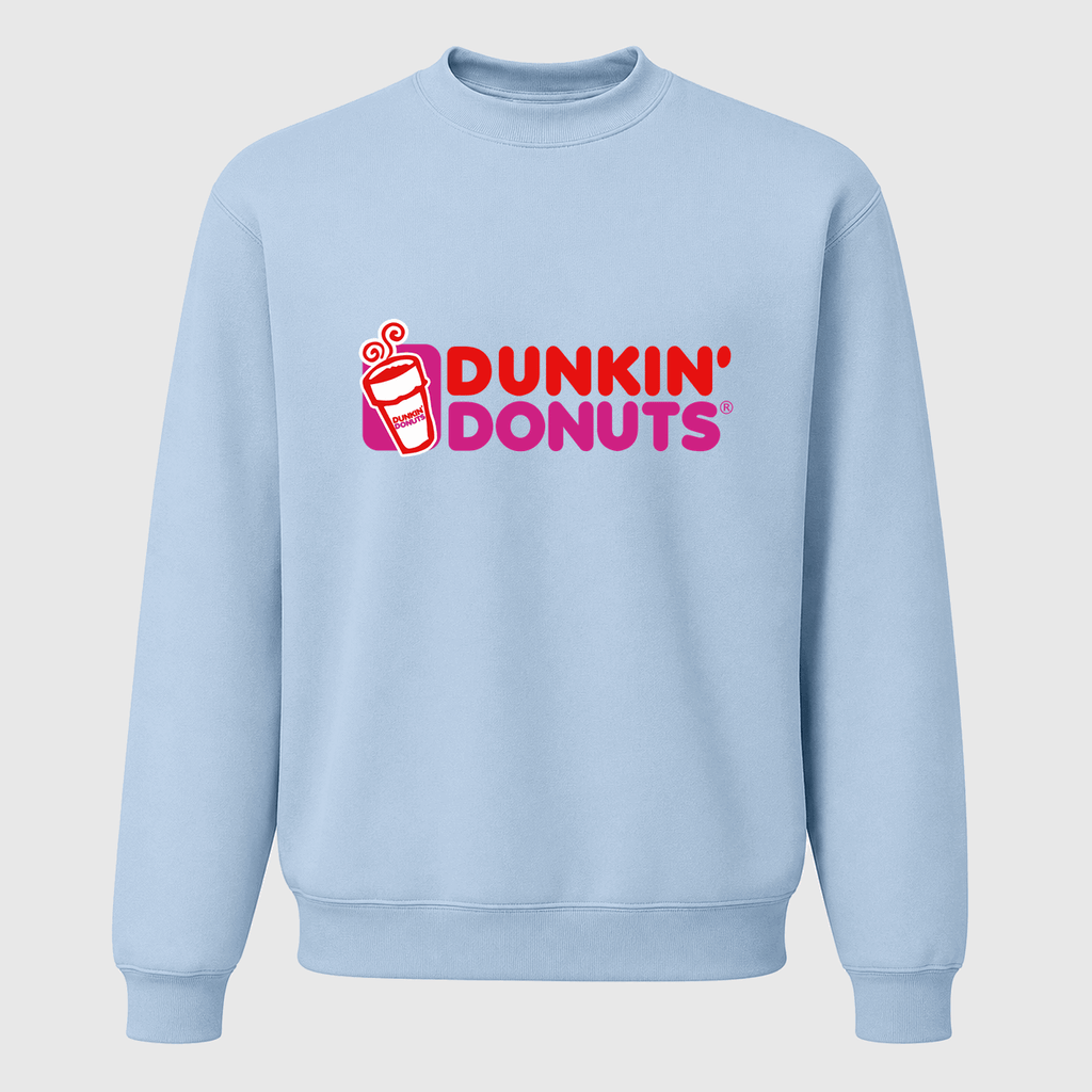 Men's Dunkin' Crewneck Sweatshirt - Sky Blue