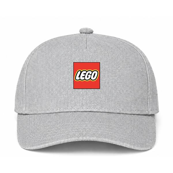 LEGO Logo Gray Dad Baseball Cap Hat