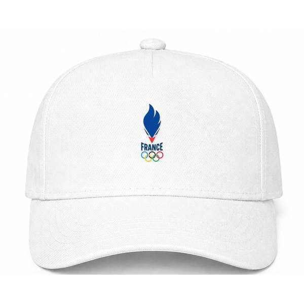 France Cup 2024 Logo White Dad Baseball Cap Hat