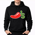 Men's Chili's Pullover Hoodie - Black