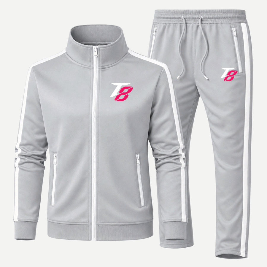 Tekken 8 White tracksuit in Gray