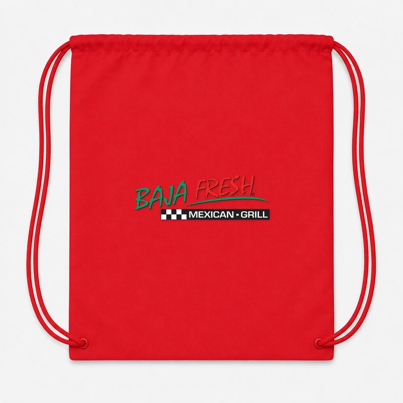 Baja Fresh Drawstring Bag - Red