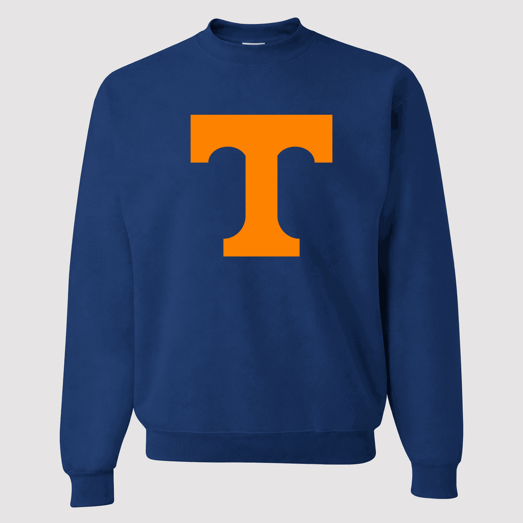 Men's Tennessee Volunteers Logo Crewneck Sweatshirt - Blue