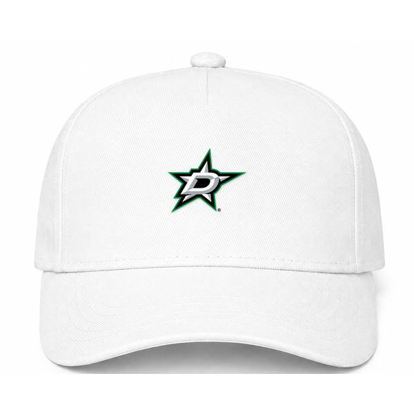 Dallas Stars NHL Logo White Dad Baseball Cap Hat