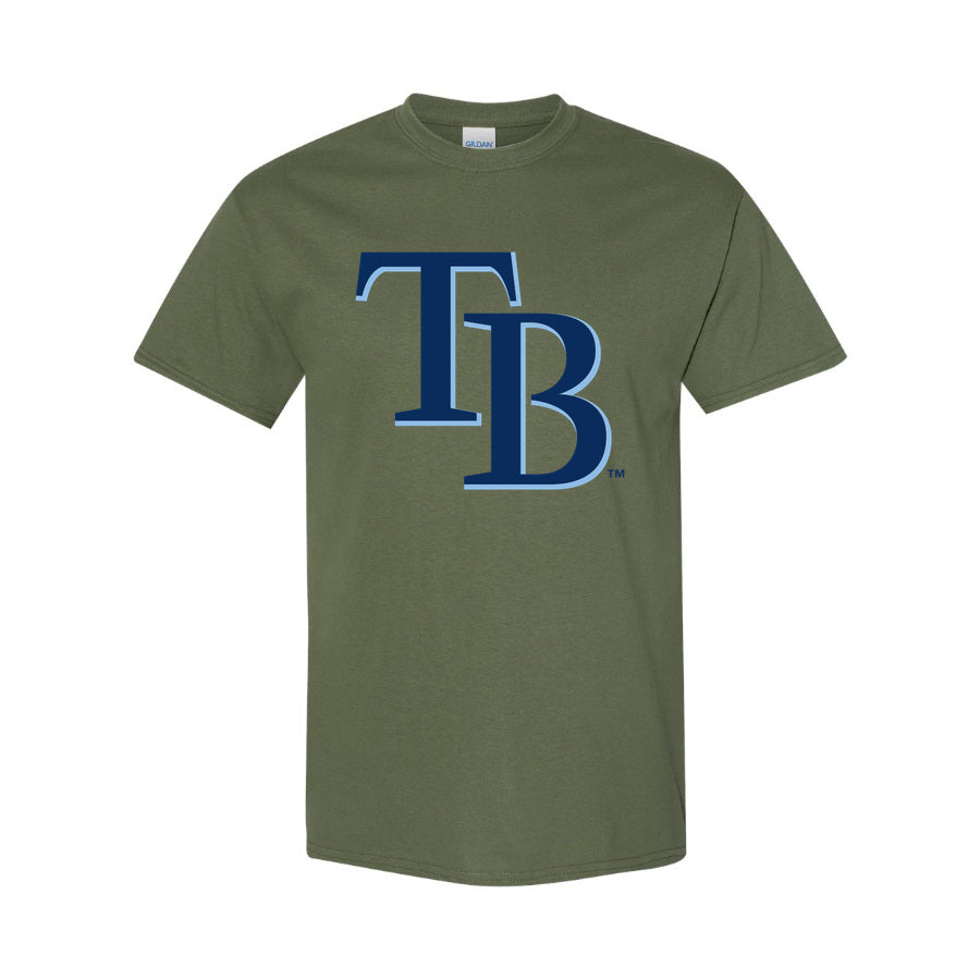Men's Tampa Bay Rays Cotton T-Shirt - Army Green