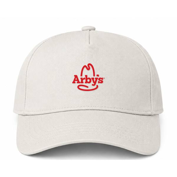 Arby's Logo Version 2 Beige Dad Baseball Cap Hat