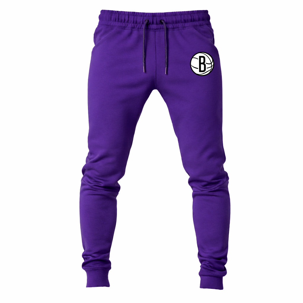 Brooklyn Nets joggers sweatpants - Purple