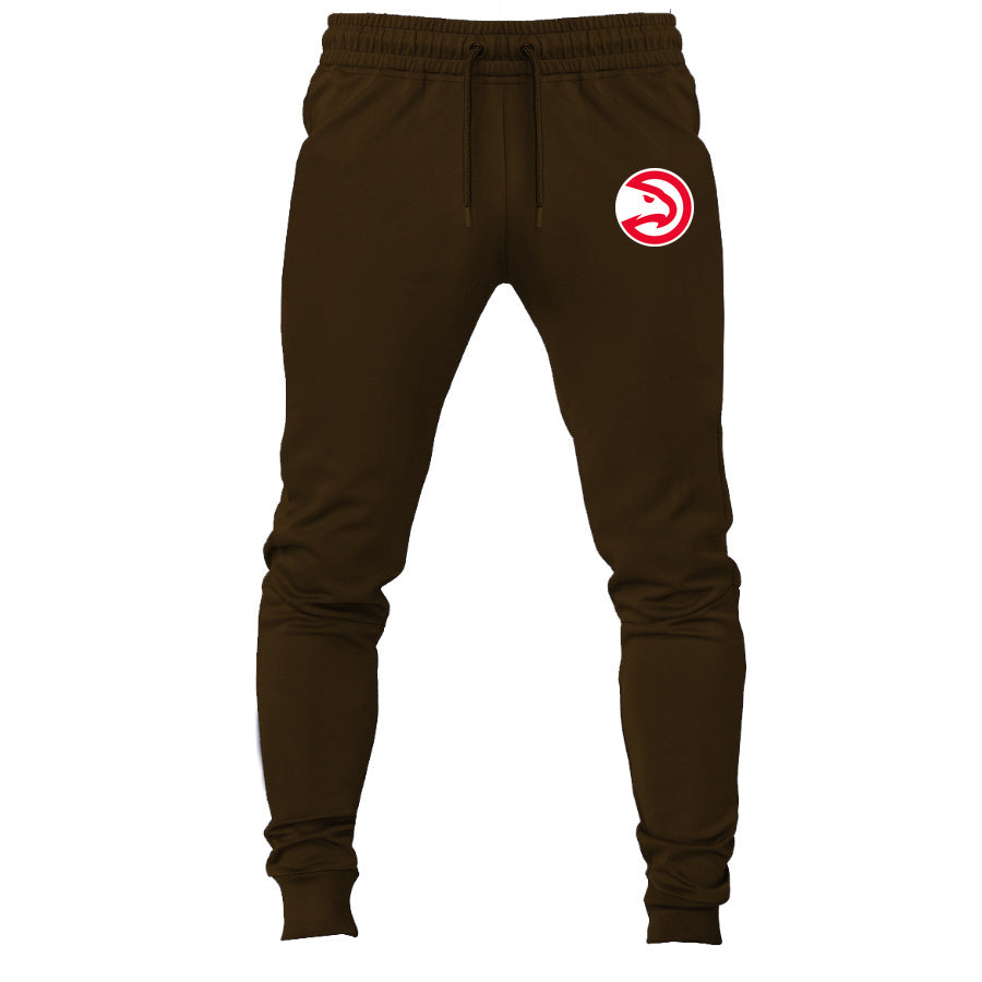 Atlanta Hawks joggers sweatpants - Brown
